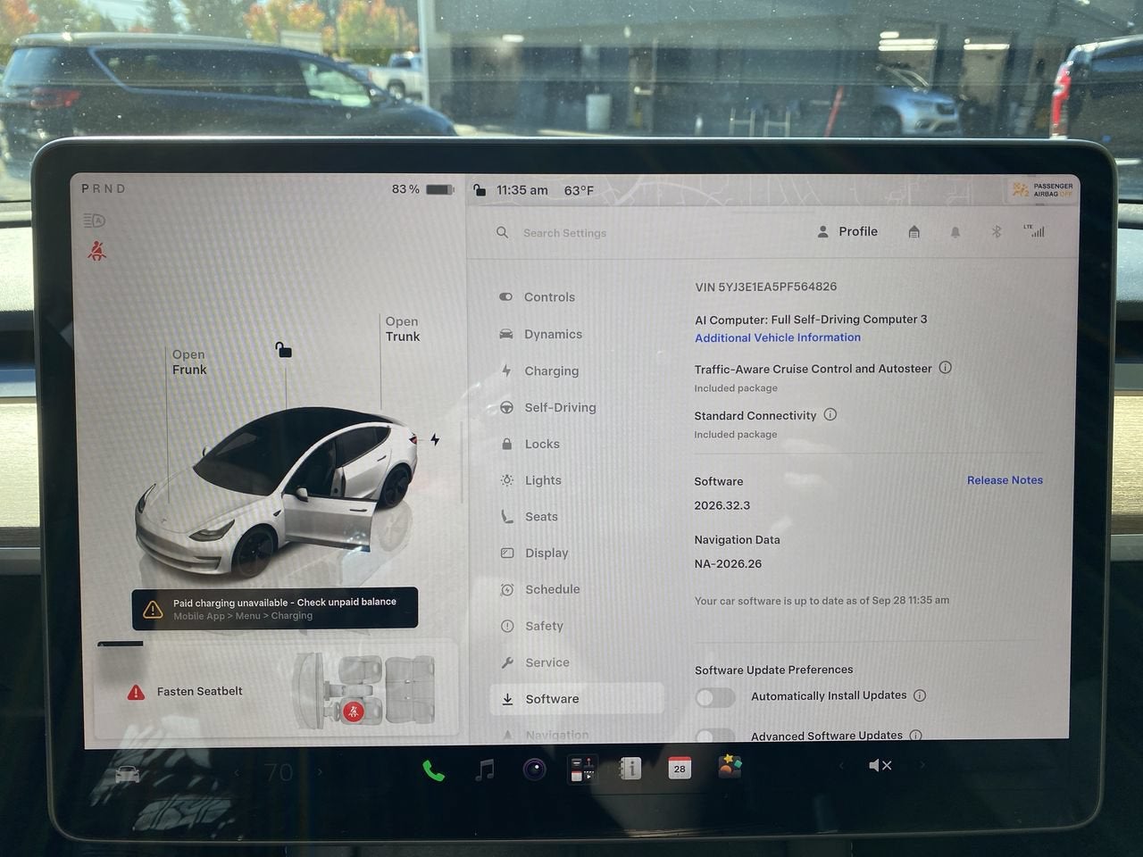 2023 Tesla Model 3 NA