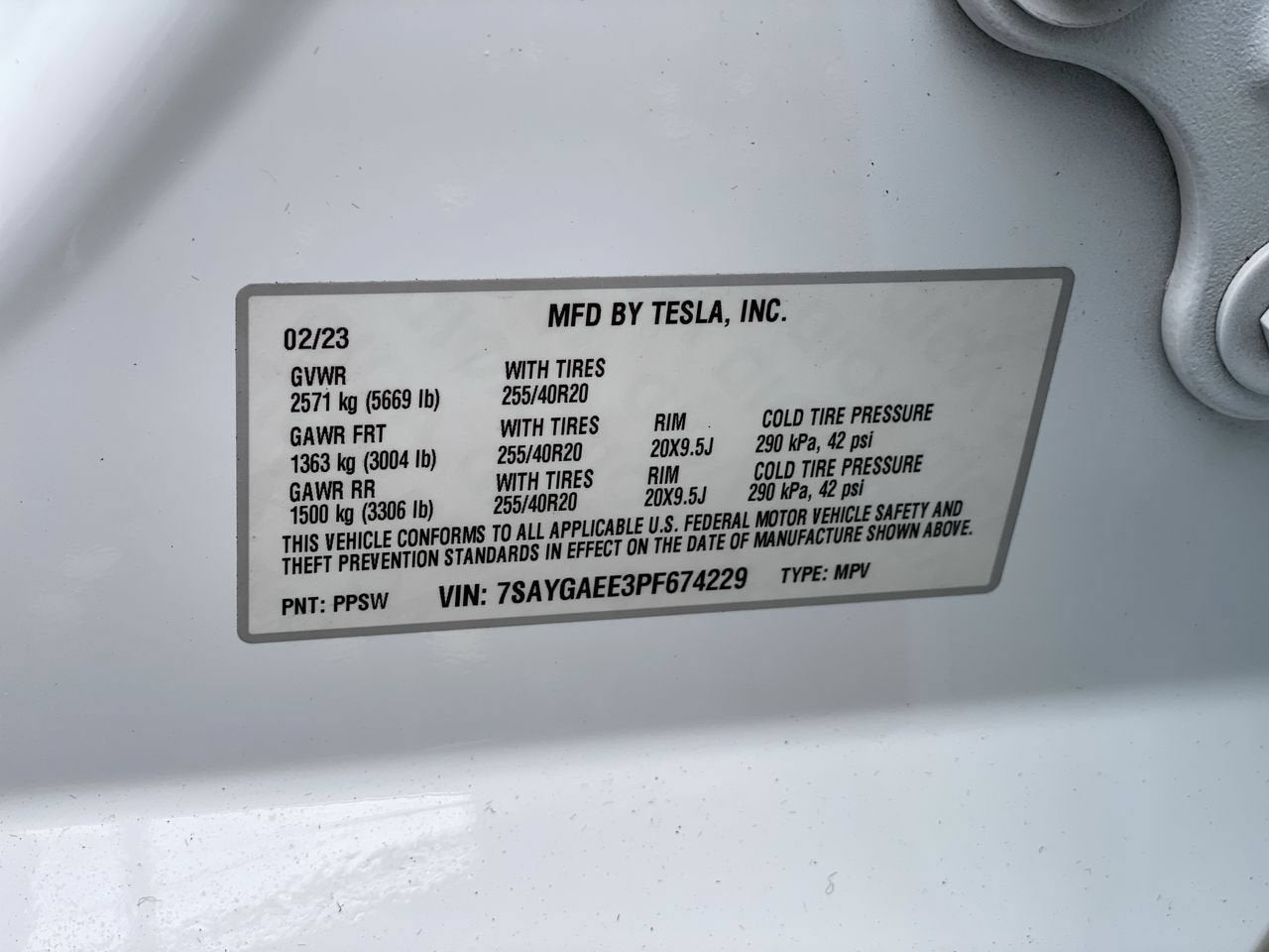 2023 Tesla Model Y Long Range