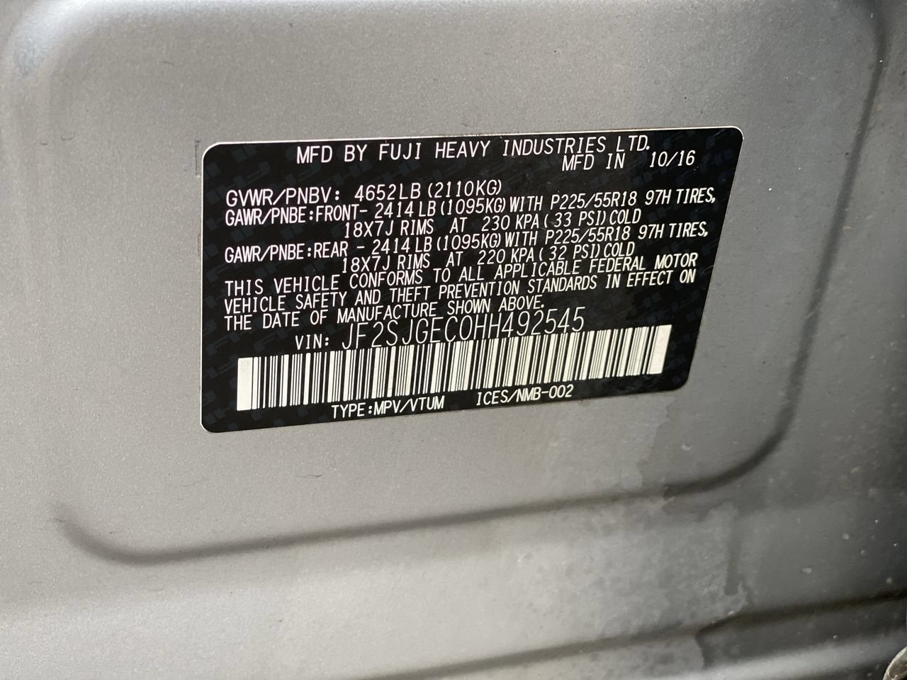 2017 Subaru Forester Premium
