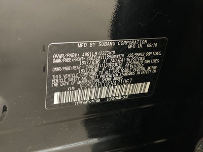 2019 Subaru Forester Sport