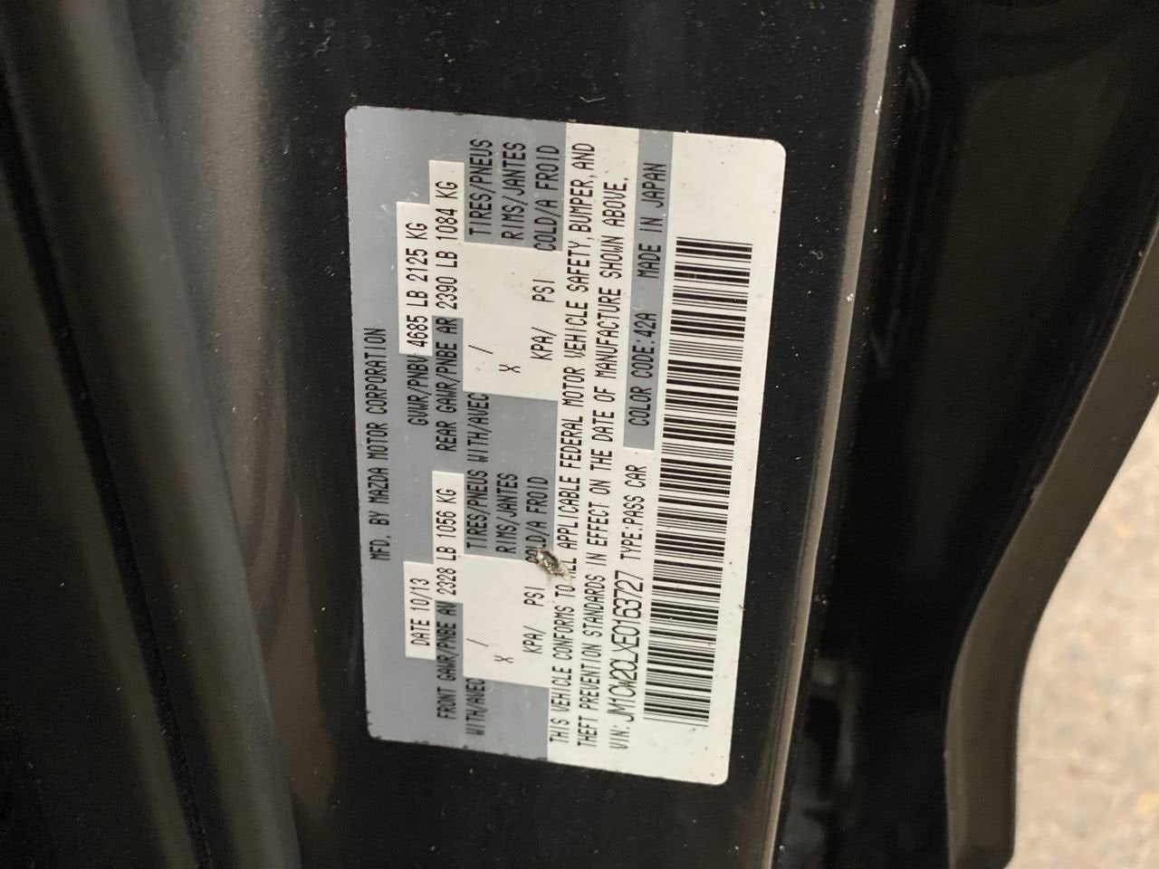 2014 Mazda Mazda5 Touring