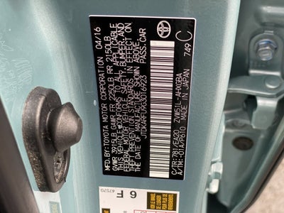 2016 Toyota Prius Four