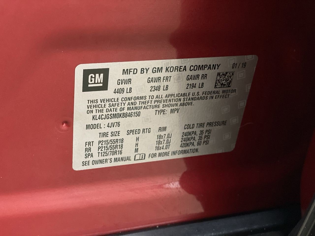 2019 Buick Encore Essence