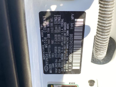 2025 Hyundai Kona SEL