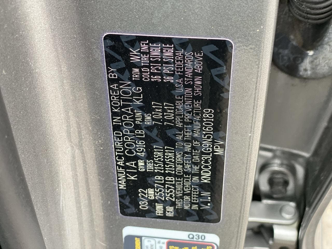 2022 Kia Niro EV S