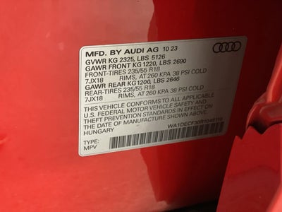 2024 Audi Q3 S line Premium