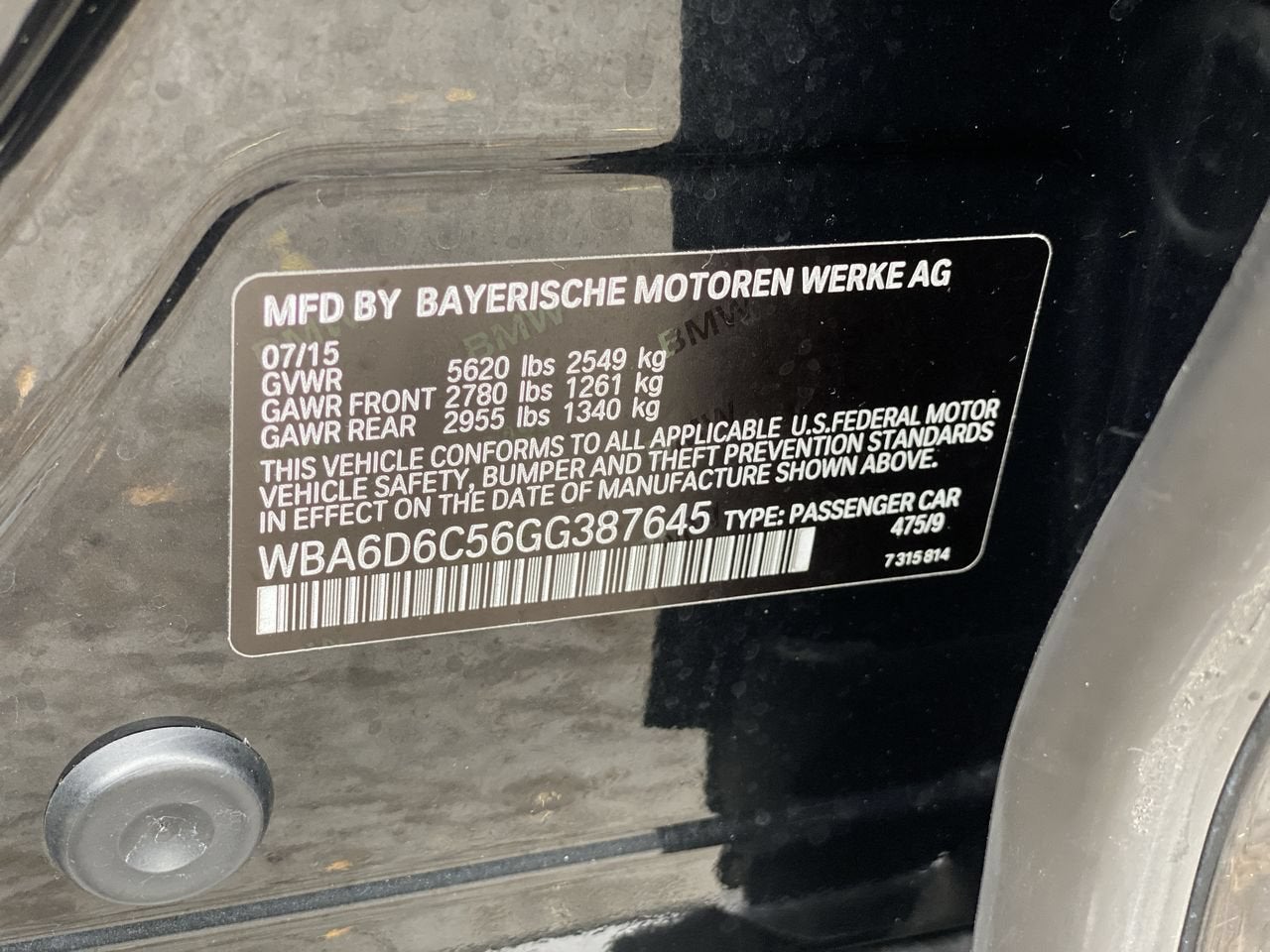 2016 BMW 6 Series 650i xDrive