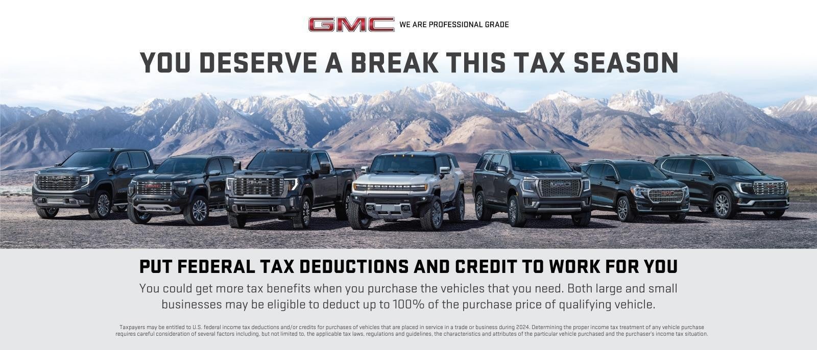 Federal Tax Reductions at Buick GMC of Beaverton in PORTLAND OR