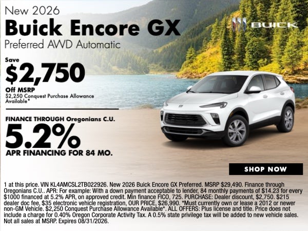 buick encore gx